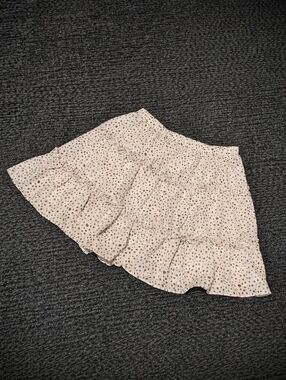 Princess Polly Rasmus Polka Dot Ruffle Skirt 4 Small